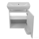 M39006000 NOVA PRO Комплект: шафка для умивальника білий глянець +умивальник 60cм прямокутний (1 сорт) 275672