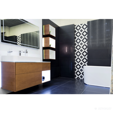 Меблі для ванної кімнати VilleroyBoch Finion G580GFGN Полиця підвісна, внутр. колір- білий лак, зовн. колір - горіх 354508