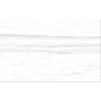 Плитка стінова Teri White GLOSSY STR 25x40 код 1565 Церсаніт LC-20862